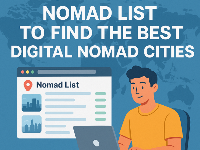 How to Use Nomad List to Find the Best Digital Nomad Cities
